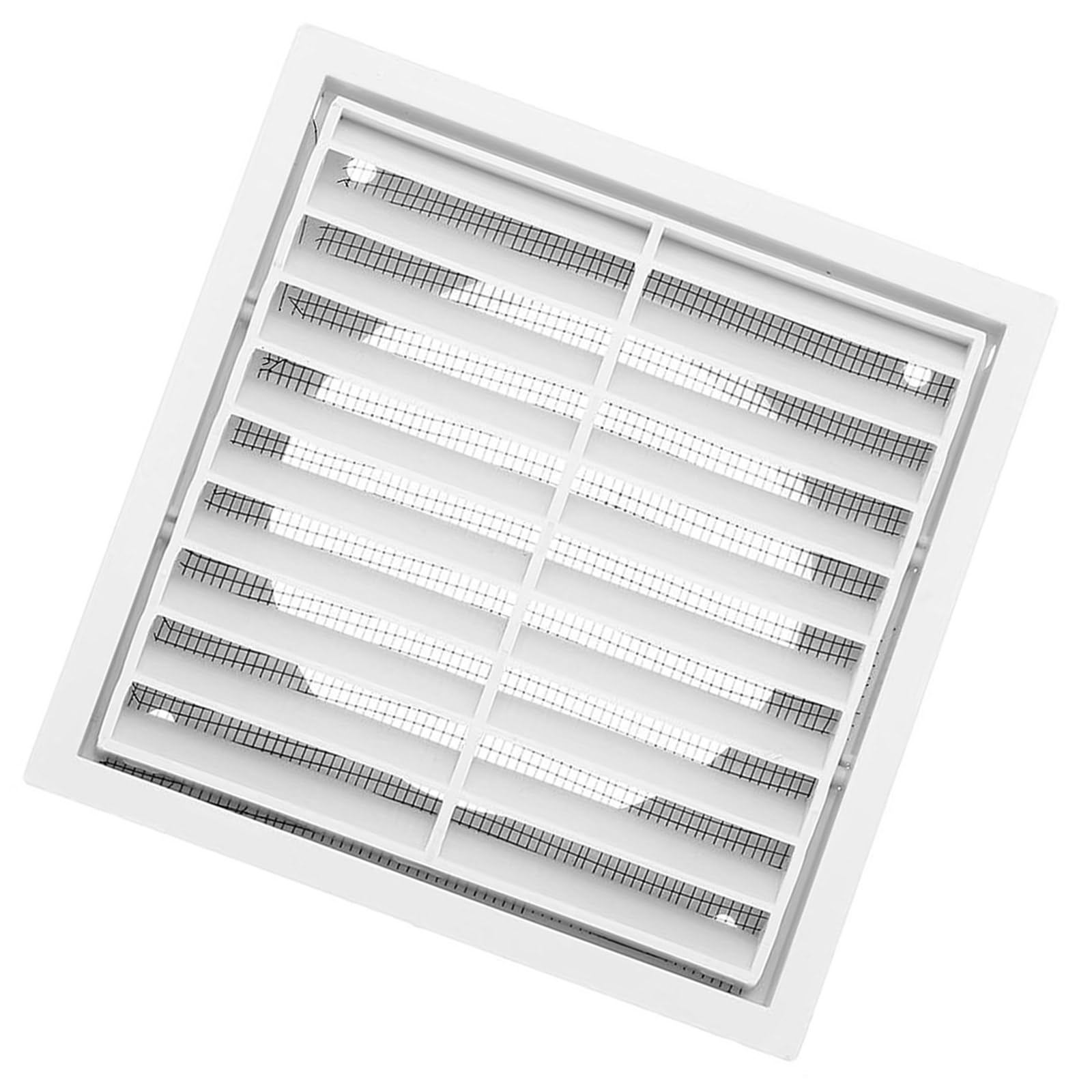 Air Outlet Vent Square Dryer Vents Cover with Screen Meshes Louver Grille Cover Wall Air Ventilation Covers Ventilation