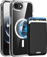 Vista 95 de Funda magnética para iPhone 12 Pro Max con cartera desmontable, compatible con MagSafe, soporte para tarjeta de crédito con funda protectora delgada