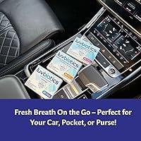 Vista 5 de Luv Biotics Pastillas de cereza probióticas orales con xilitol y aloe vera para el mal aliento, halitosis, salud de las encías, boca seca y cuidado