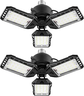 Aoretic LED Garage Lights 2 Pack -80W