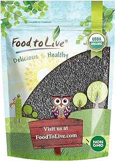 Organic Black Sesame Seeds (Raw, Unhulled, Non-GMO, Kosher, Vegan, Bulk, Kala Til) — 2 Pounds