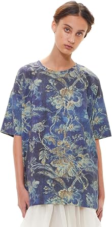 GARYGRAHAM422 Womens Printed Oversize Tee