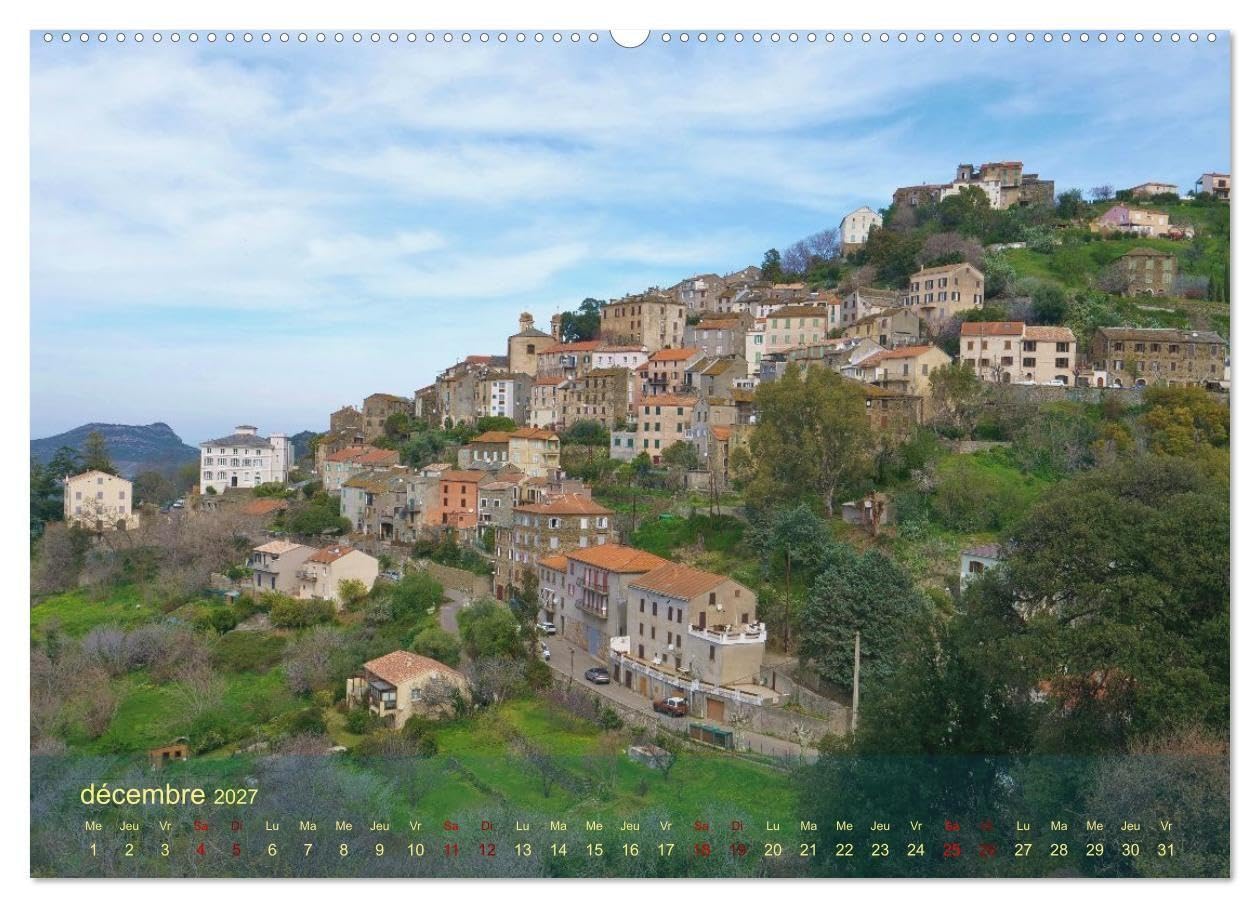 Balades au cap corse calendrier mural 20: Balades et visites autour du c