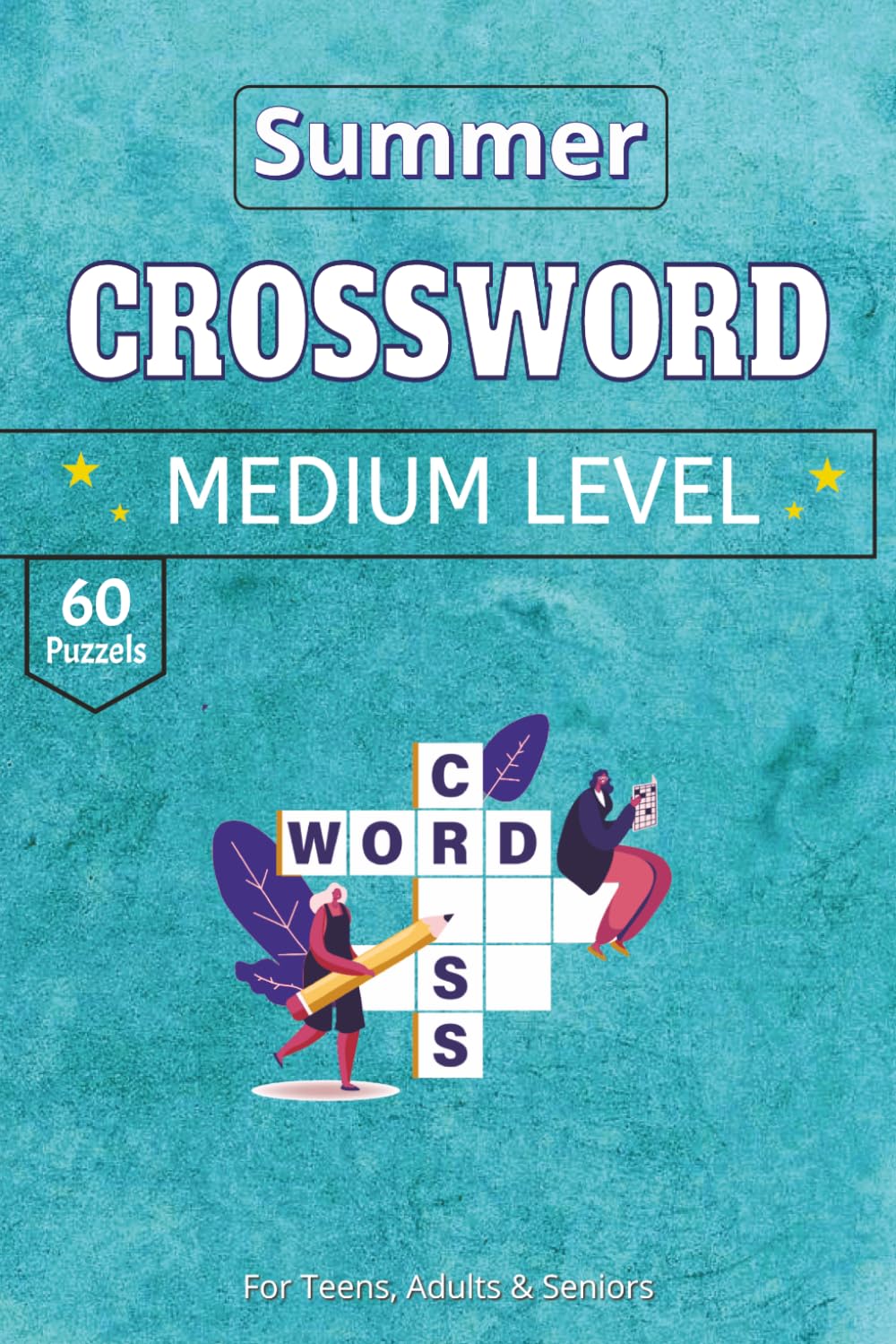 Summer Crossword Puzzles Book: Oceanic Wonders and Solstice Traditions for the Summer Season