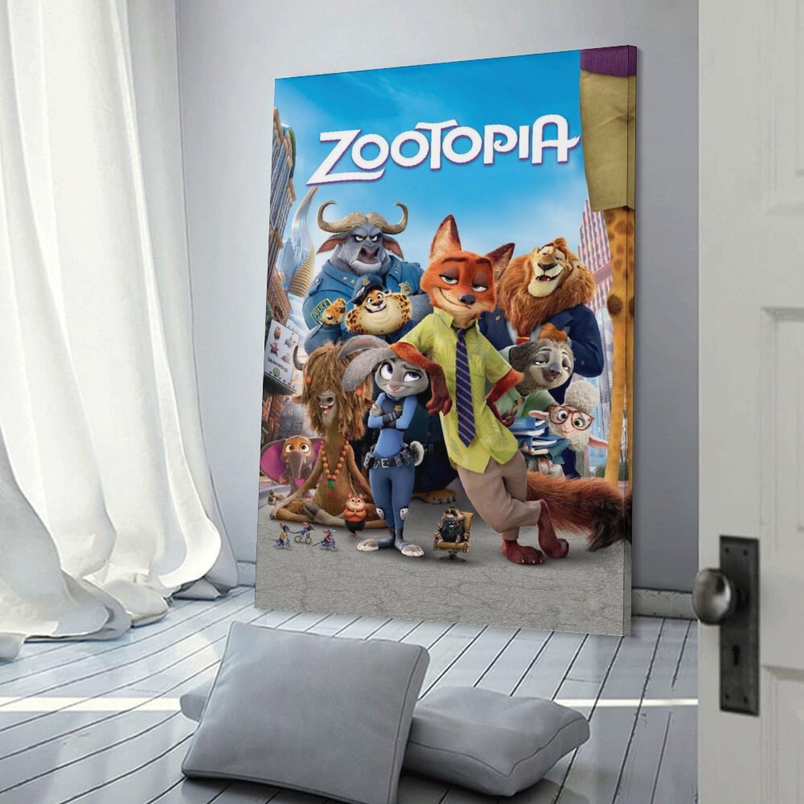 Amazon.co.jp: 映画ポスター ディズニー ズートピア Zootopia ウォール