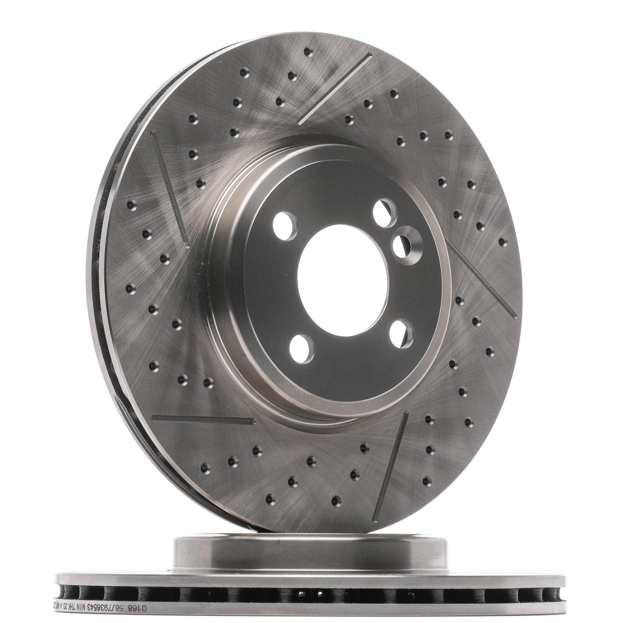 STARK SKBD-0023029 2x Disco freno Anteriore senza viti/bulloni Compatibilità con MINI Hatchback R56