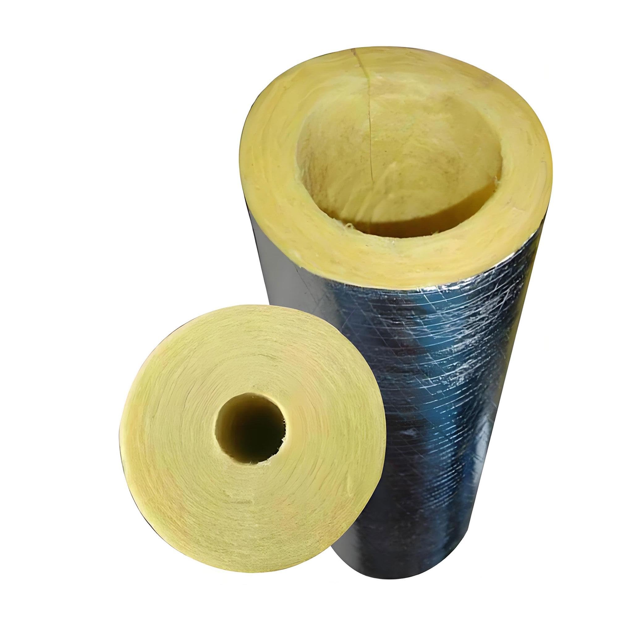 Aislamiento de tuberías en lana de roca con aluminio,Aislamiento Térmico