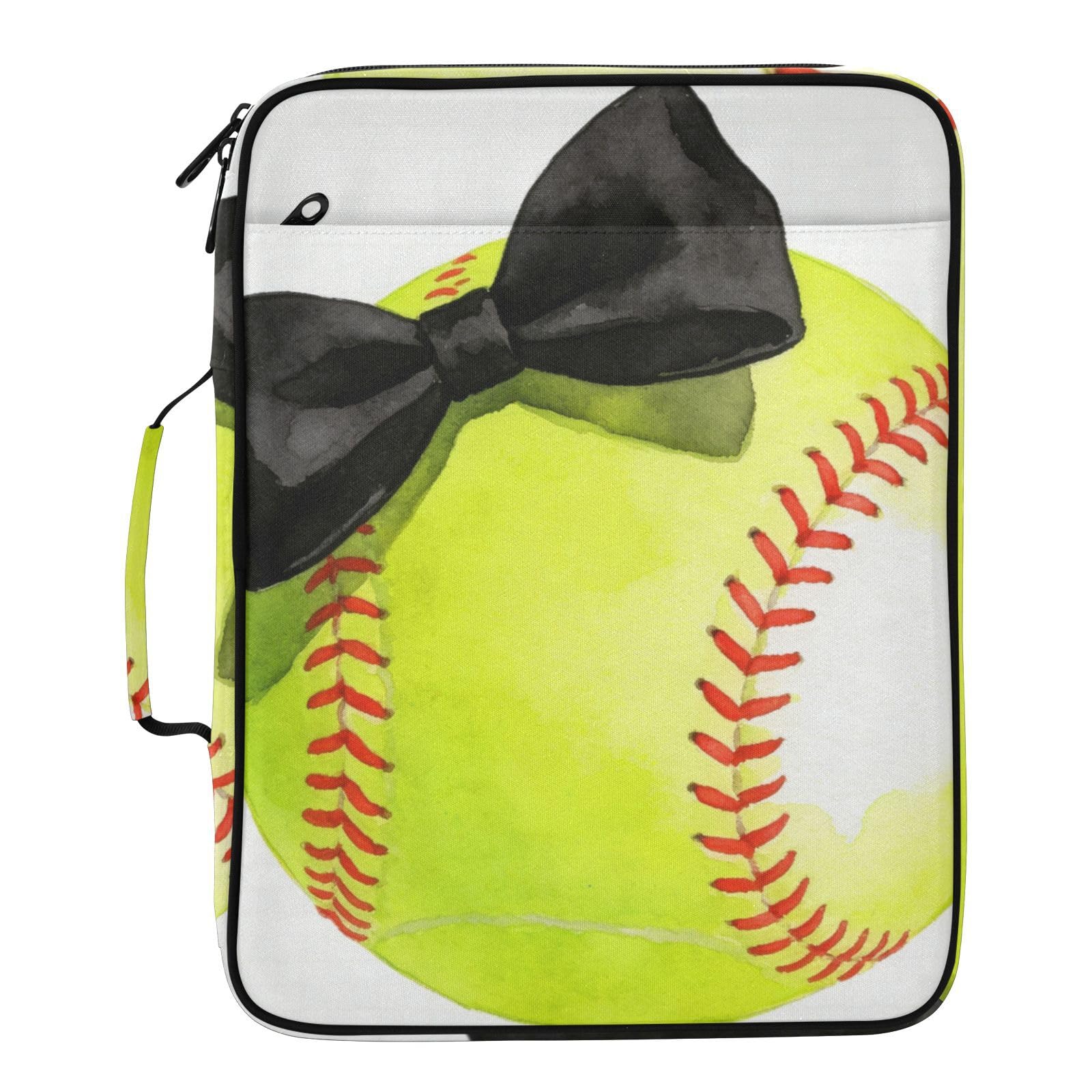 Carpeta de béisbol para evitar pérdida de documentos con 7 bolsillos A4 8