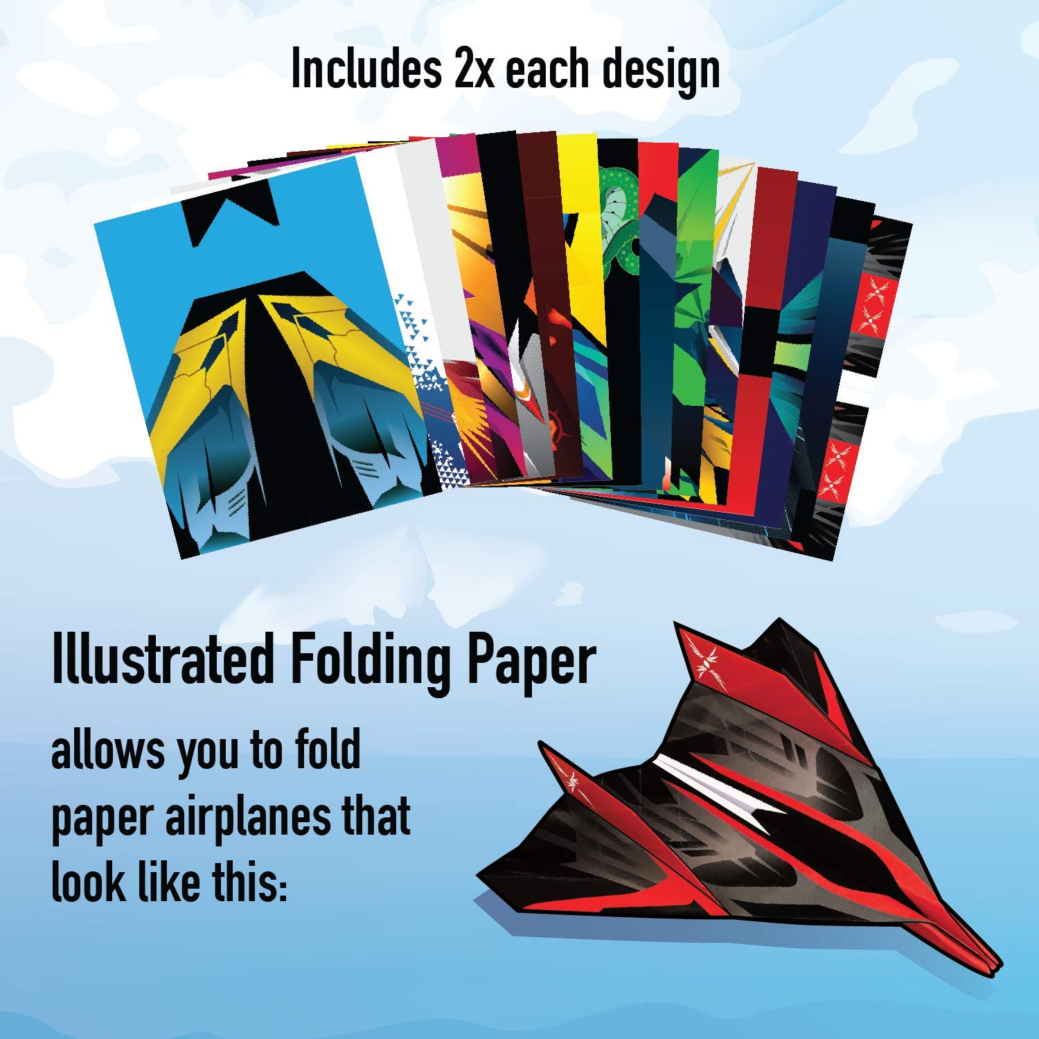 Foldable Flight's Incredible Paper Airplanes — Step-by-step Instructions, Video Tutorials, and Illustrated Folding Paper