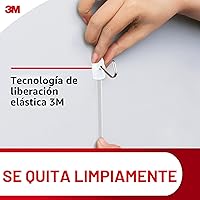 Vista 8 de Command - Ganchos de alambre (tamaño pequeño), color blanco