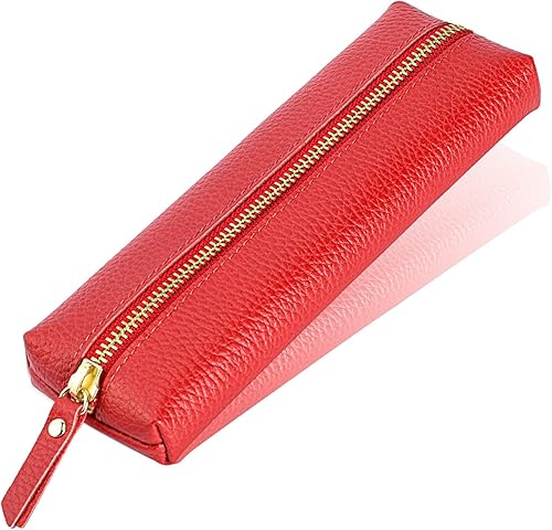 Miniatura 9 de Bolsa para lápices Bule, pequeña bolsa de maquillaje, organizador de bolígrafos para mujeres. Azul,Negro,Gris,Rosa,Rojo,Rosa