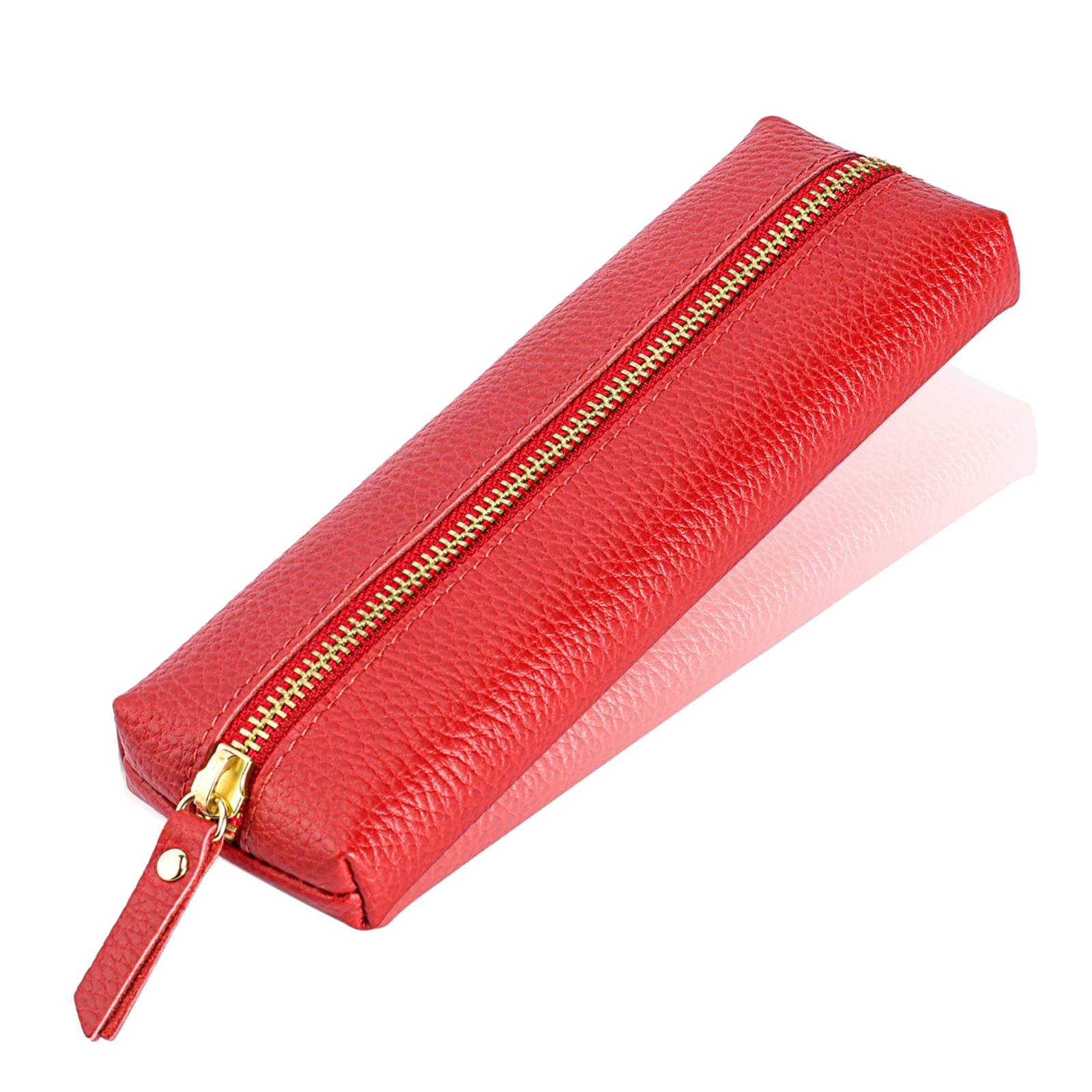◾️ARTS＆SCIENCE leather coin case red Large coin collection case with 8 red coin trays for 320