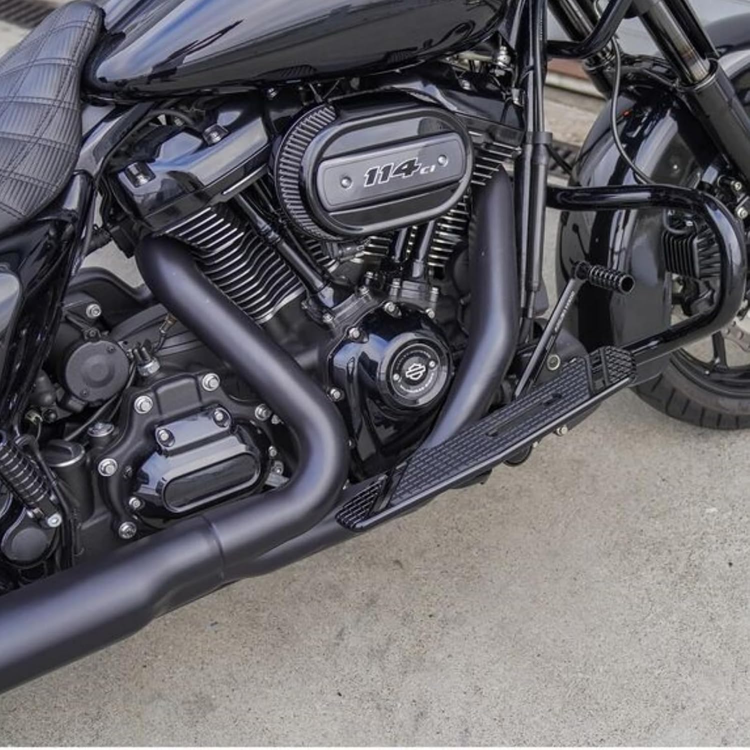 Premium Washable Air Filter Element Fits '18-later Softail and '17-later Touring and Trike models equipped with 114 Air Cleaner (Grey 114 Air filter element)