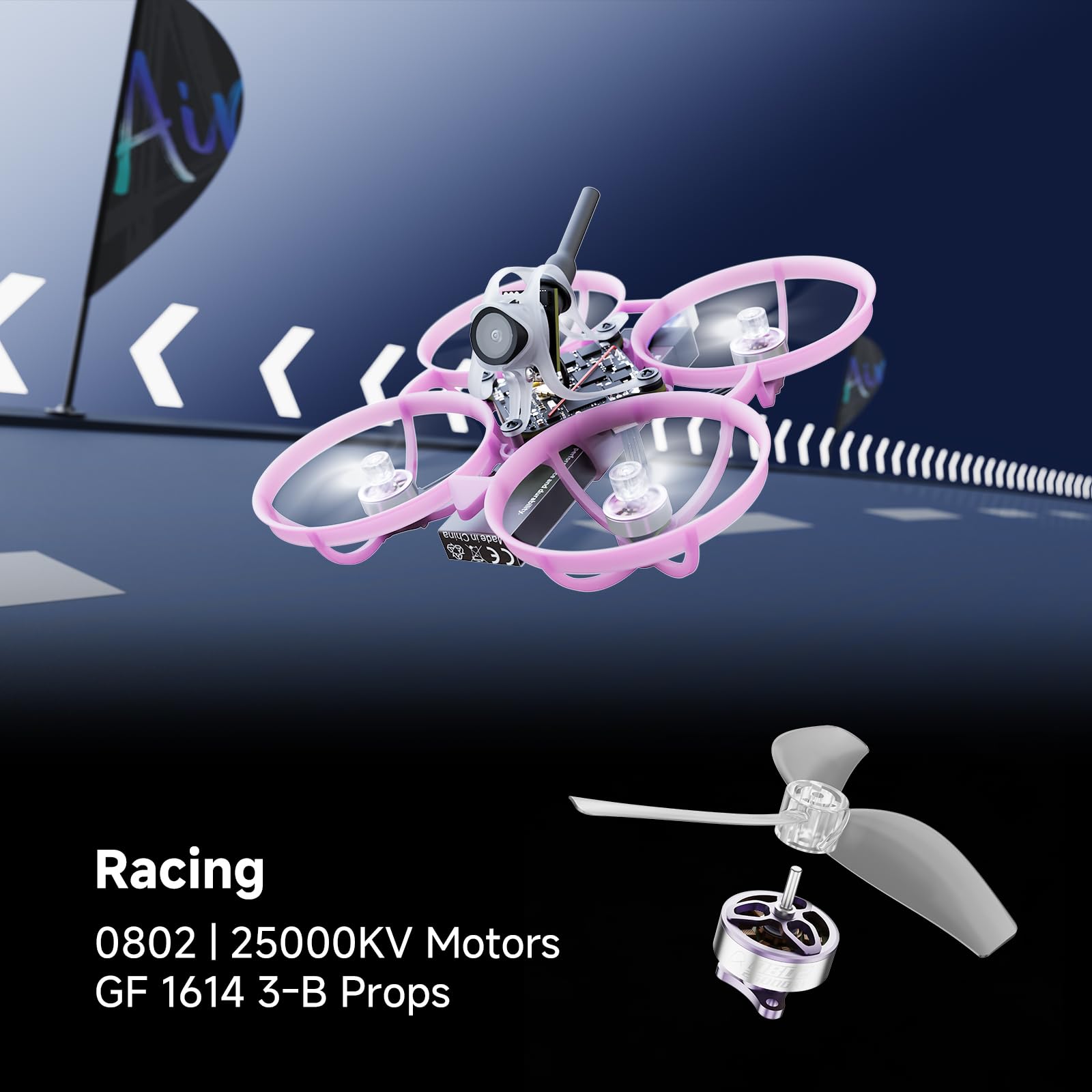 BETAFPV Air75 II Brushless Whoop Quadcopter Ultralight for FPV Drone Racing