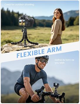 Lamicall Tripod for iPhone with Wireless Remote for iPhone Gopro Camera