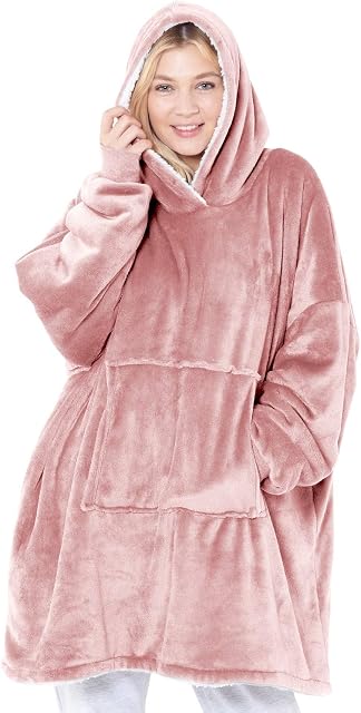 Eskimo Sherpa Hoodie Blush