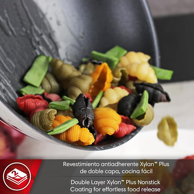 Wok Magefesa Balance de Acero Inoxidable 11 Pulgadas miniatura 3