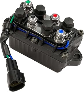Boat Power Trim Relay Compatible with Yamaha F25HP 50HP 60HP 70HP 75HP 90HP 150HP 225HP 250HP 2 Stroke 4 Stroke Outboard Motors Replace 61A-81950-01-00 Boat Trim Relay 3 Pins