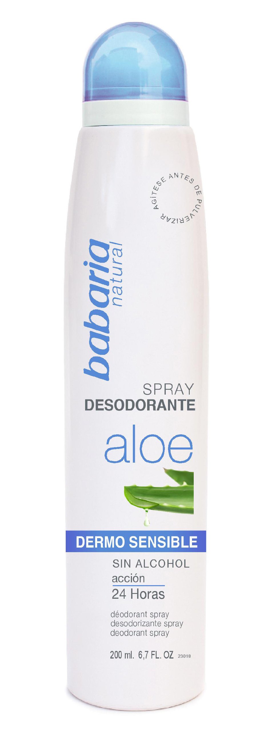 Babaria Spray Deodorant Dermo Sensitive Aloe Vera 200 Ml | Desertcart Brunei