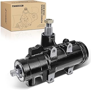 A-Premium - Power Steering Gearbox Gear Box Compatible with Chevrolet Malibu, Camaro, Chevelle, El Camino, Laguna, Monte Carlo & GMC Sprint & Pontiac Firebird, GTO