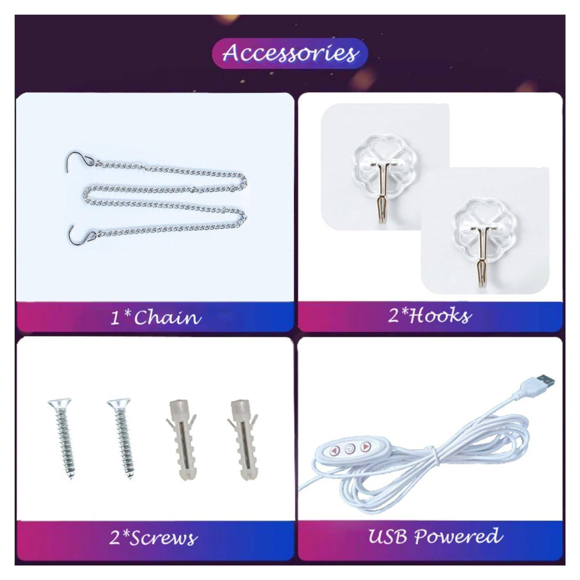 Luces de neón Luces De Neón LED OpenPara Colgar En La Pared, Barra Alimentada Por USB, Salón De Belleza, Tiendas, Carteles Abiertos De Garaje(50x19cm)