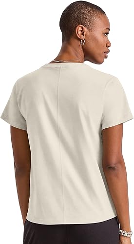 Miniatura 2 de Hanes ComfortBlend - Camiseta gráfica para mujer, cuello redondo, algodón para mujer, talla grande