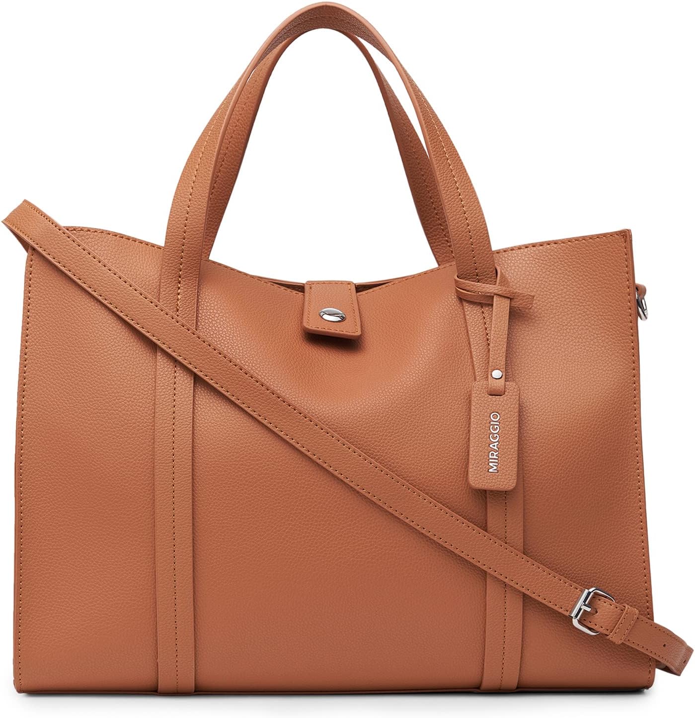 Grace Solid Tote Bag For Women With Adjustable & Detachable Sling | Tote Bag For Women Stylish