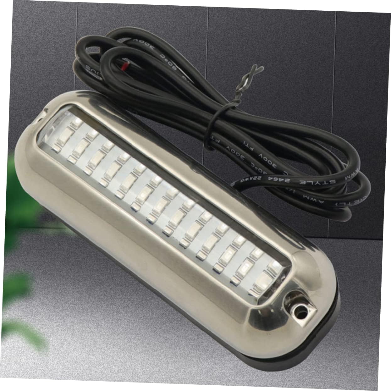 Led Boat Lights Underwater Fishing Light Stainless Steel Lamp for Yacht Boat Party Wedding Banquet