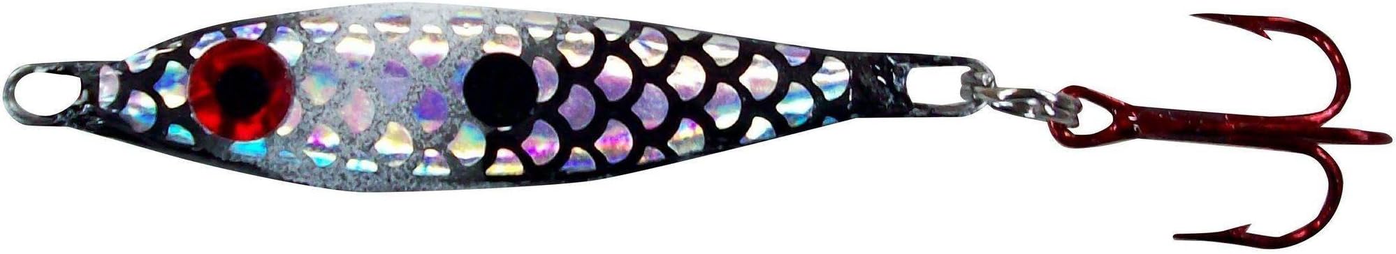 Fle Fly The Bendable Minnow Jigging Spoon-BM1-2BLK