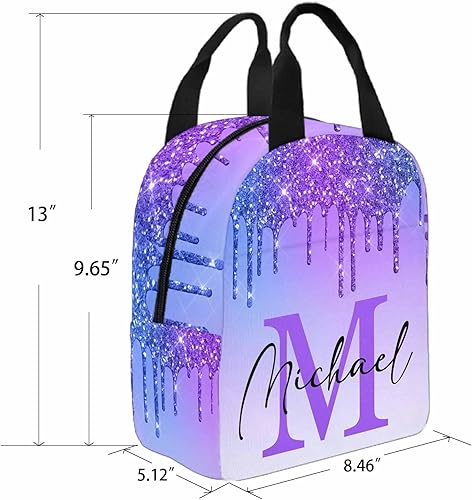 Vista 5 de MyPupSocks Mochila escolar personalizada con nombre personalizado mochila unisex, Multi 00, Personalizado