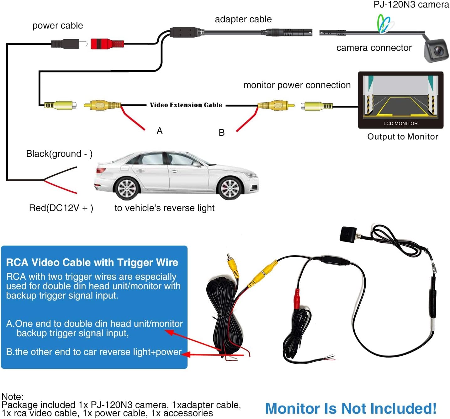 PARKVISION PJ-120N3 Wiring Diagram
