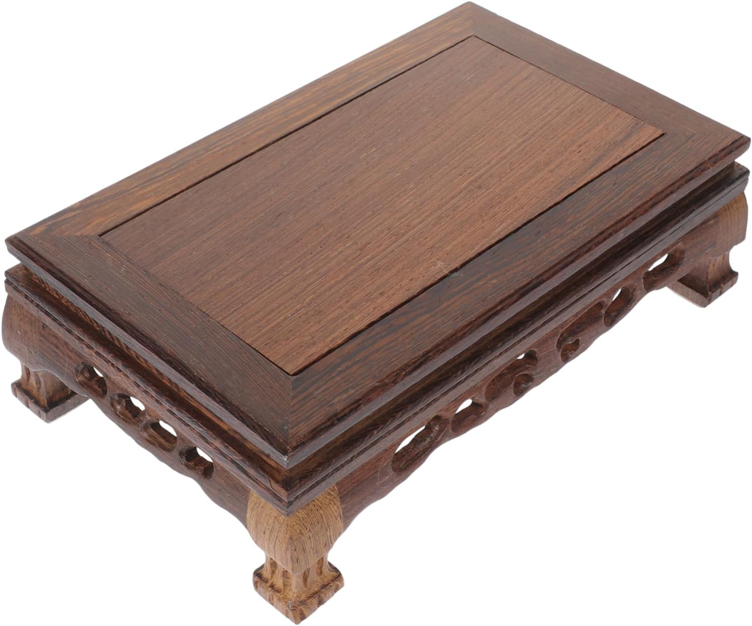 Luxshiny 1pc Teapot Holder Display Stand Elegant Jade Stone Rack Base for Antiques and Artware Decorative for Home and Office Decor