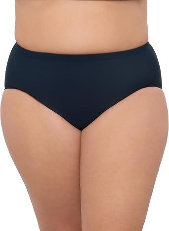 Aqua Green Womens Mid Rise Brief