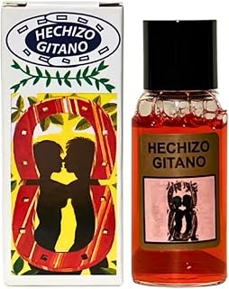 Extracto de Perfume de Hechizo Gitano para Atracción (10ml) | Atraer a la Persona Amada | Lograr, Vencer y Obtener Éxitos Amorosos | Extracto Esotérico de Perfume Ashe Milenario.