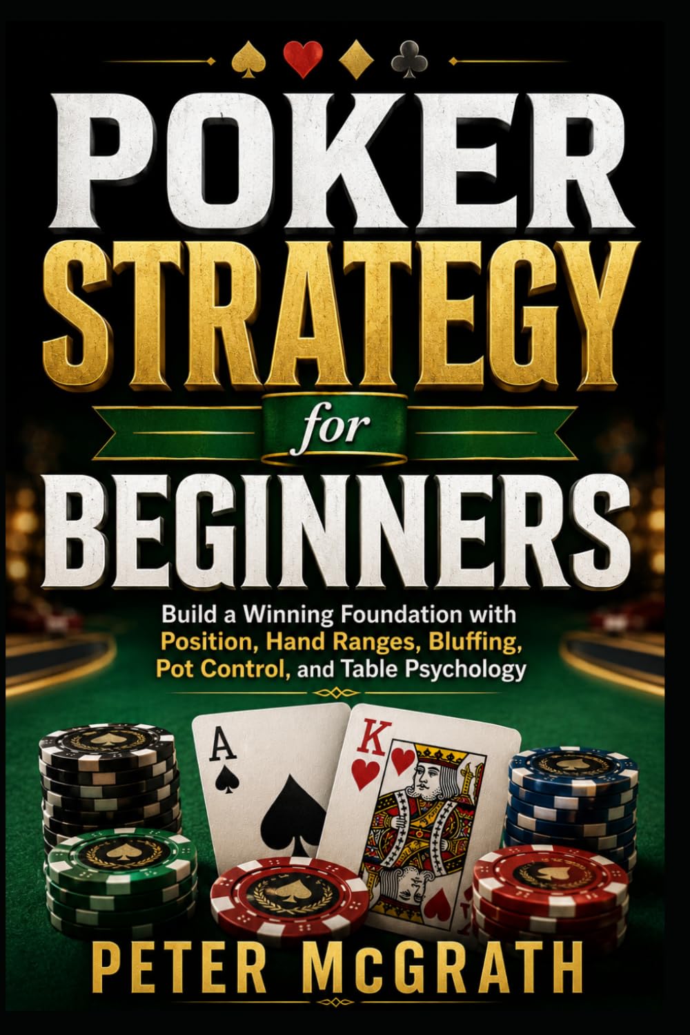 Poker Strategy for Beginners: Build a Winning Foundation with Position, Hand Ranges, Bluffing, Pot Control, and Table Psychology: 6 (Casino Games Mastery)