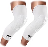 Vista 15 de Rodilleras de compresión: McDavid Hex Par de rodilleras de compresión hexagonales para baloncesto, voleibol, levantamiento de pesas y más