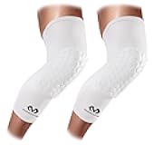 Knee Compression Sleeves: McDavid Hex Knee Pads Compression Leg Sleeve for Basketball, Volleyball, Weightlifting, and More - Pair of Sleeves
