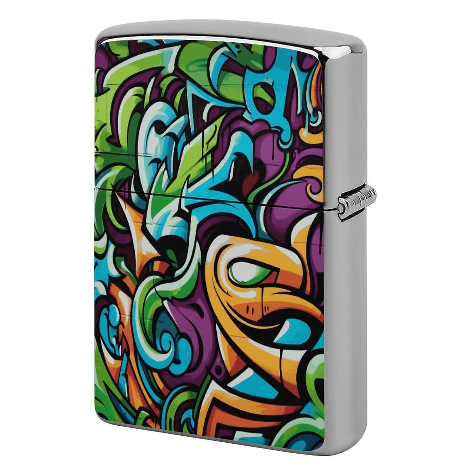 Fekiloot Style Graffiti Drawing Art Lighter Case Cover Lighter Holder