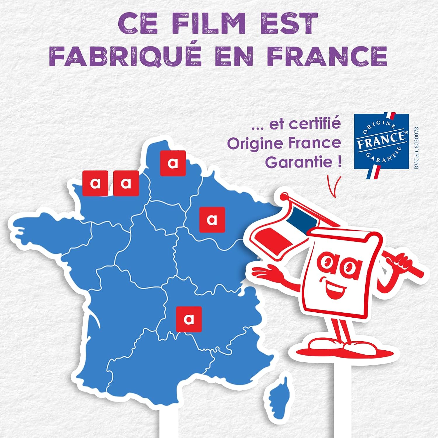 alfapac - Multi-Purpose Film 30 m - Fridge and Microwave - Made in France image 3