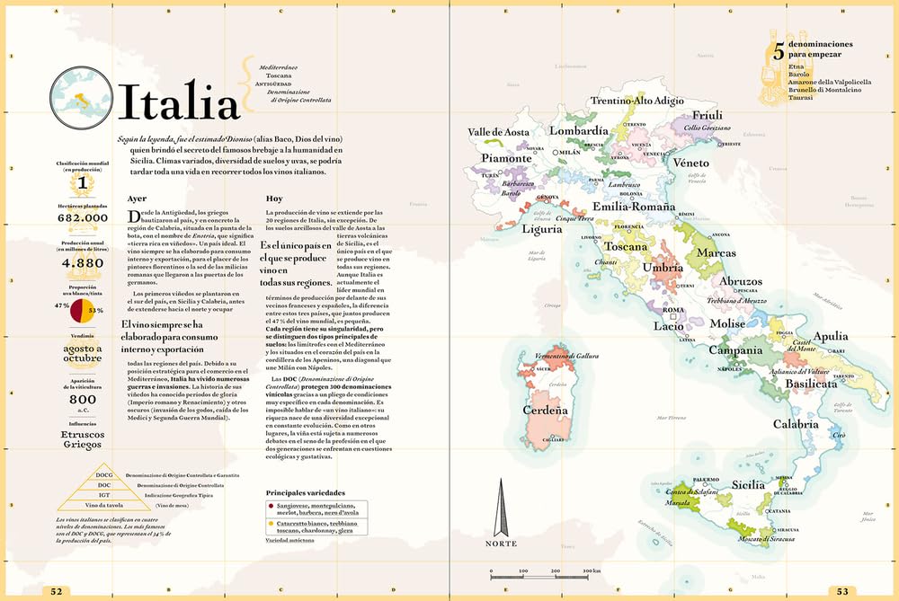 La carta de vinos, por favor. Nuevo atlas de las regiones vinícolas del mundo (BEBIDAS)