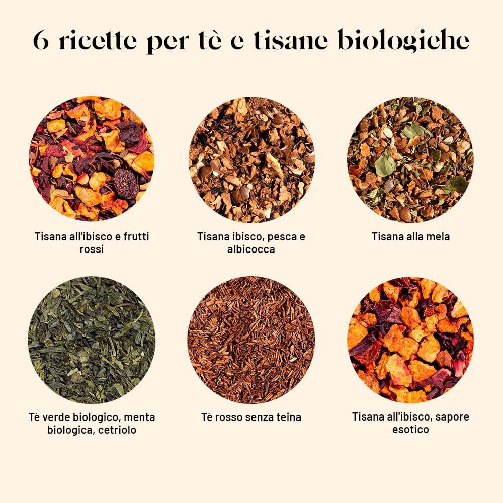 Kusmi Tea - Cofanetto “Tè freddi” - Assortimento di tè Biologico - Idea Regalo per Uomini e Donne - Infusi Aromatizzati, Ibisco, Rooibos, Tè Verde - 24 Bustine in 6 Diverse Varietà