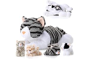 Snug A Babies Five Cats Stuffed Animal