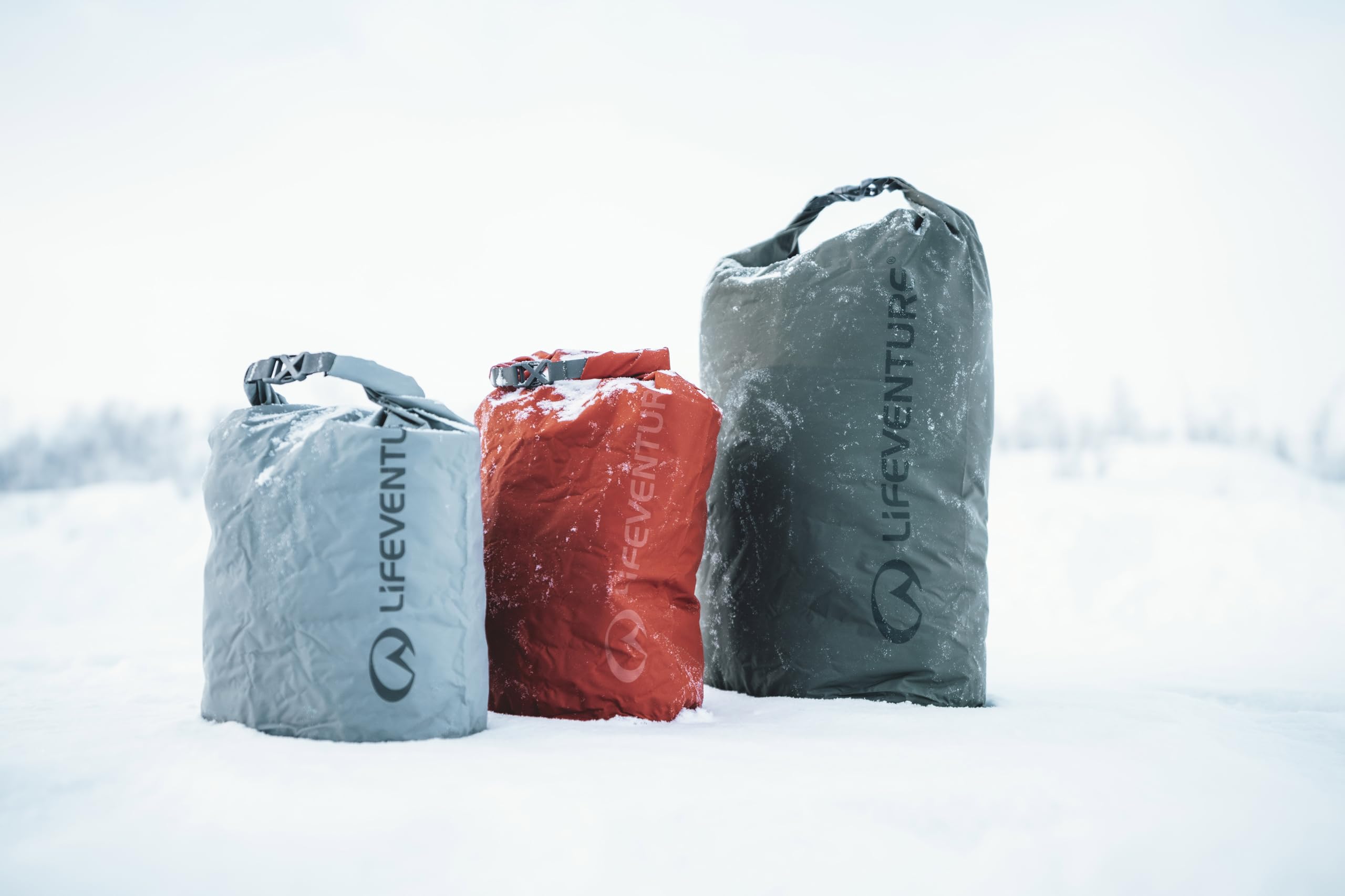 Lifeventure Stormlight Dry Bag, Siliconized Rip-Stop 70D Fabric with Fully Taped Seams | Roll-Top Closure Waterproof Dry Sack for Adventure Travel - 4