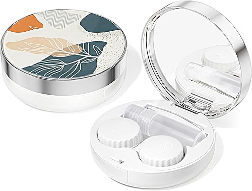 Miniatura 16 de Funda para Lentes de Contacto/Estuche de Contacto, Funda para Lentes de Contacto de Viaje Funda Linda de Contacto y Solución Perfecta para Viajes