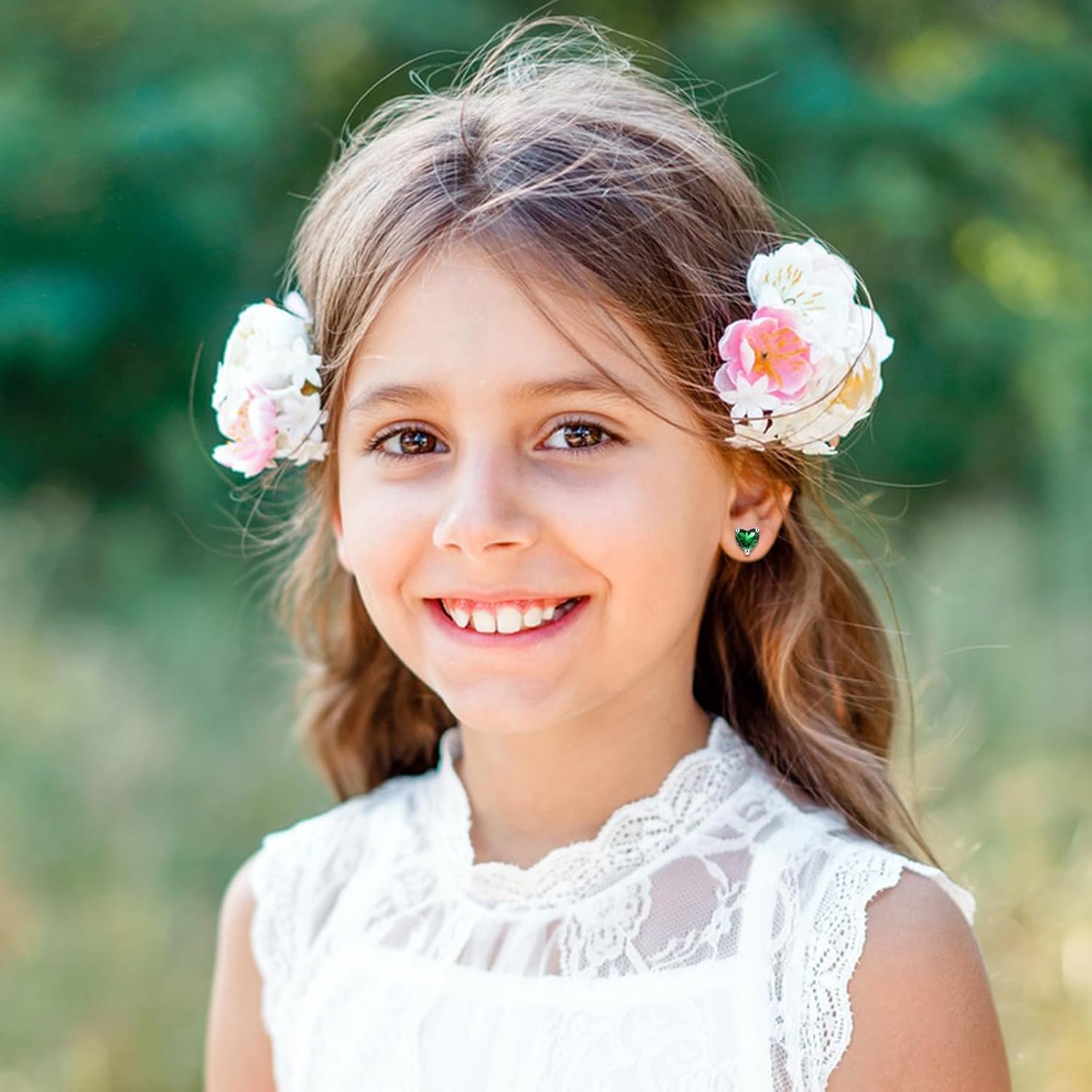 EPIRORA 925 Sterling Silver Studs Earrings Set for Women Men, Hypoallergenic Cubic Zirconia Stud Cartilage Earrings, 5 Pairs Small Silver Gold Hoop Earring Studs Sets for Multiple Piercing - Image 3