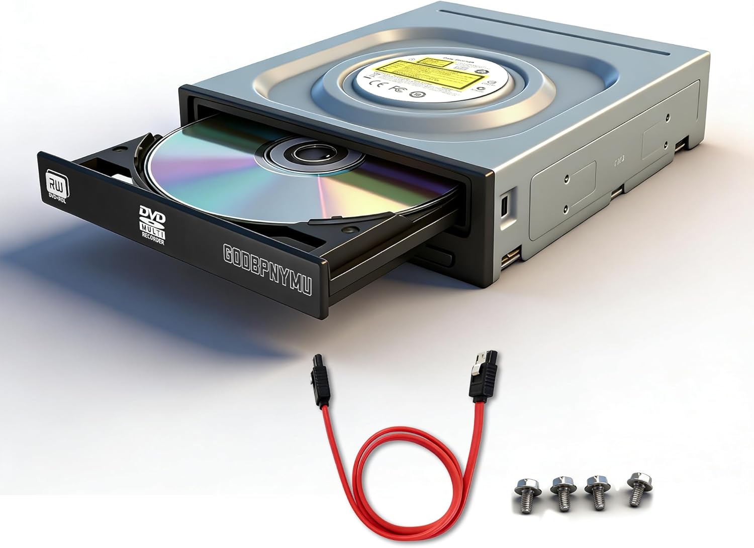 Built-in Optical Drive for PC and Tower Chassis DVD/CD Read/Write Drive DVD Playback SATA Interface Burner Compatible with Windows 7/8/10/11/macOS
