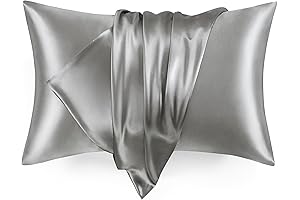 Love's Cabin Silk Satin Pillowcase Set for Hair and Skin