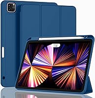 Vista 16 de ZryXal Funda para Nuevo iPad Pro de 11 Pulgadas 2022 (4ª generación)/2021 (3ª generación)/2020 (2ª generación) con Soporte para Lápiz, Funda