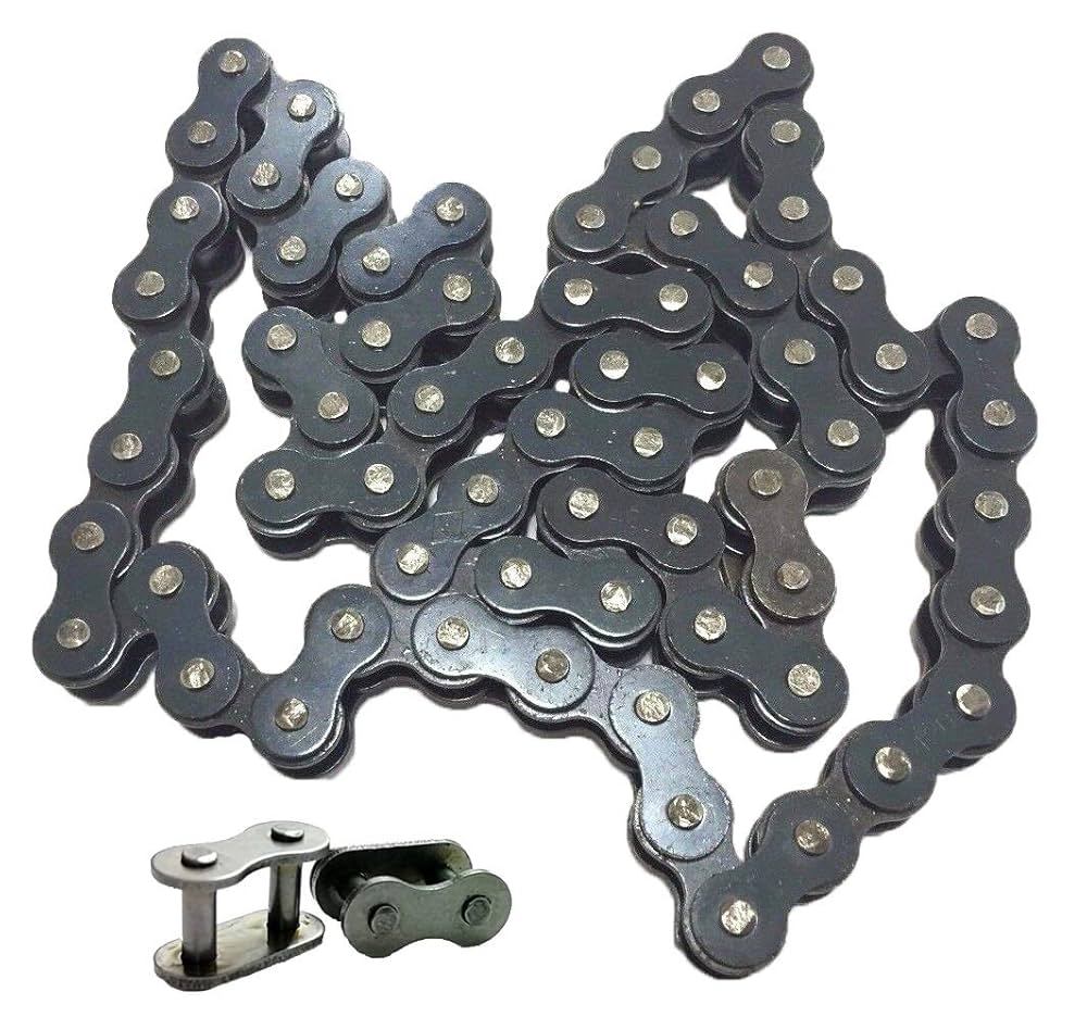 US Exclusive Hard Riding Chainユーティリティ Amazon.com: #420 60 Link Axle Drive Chain Compatible with