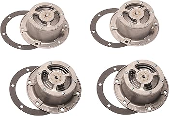 Amazon.com: JAVOUKA 343-4370 Oil Hub Caps 6 Holes Aluminum 4009